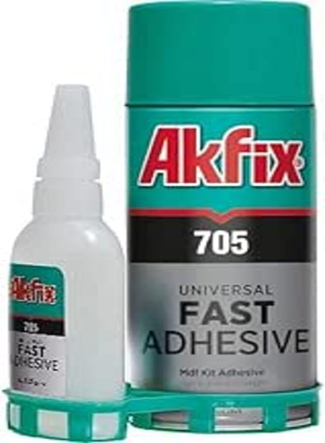 Akfix Universal Fast Adhesive (200ml, 3 Pieces, 705)